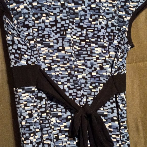 Blue Office Attired Work Casual T Shirt - Picture 3 of 5